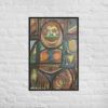 Framed Print - The Guardian - Expressionist Figurative Art | Work by Eman's Gallery