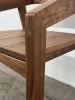 Walnut Dining Chair, Armchair, USA made | Chairs by Marco Bogazzi