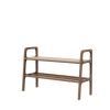 Shoe storage, Bench, Storage bench, Midcentury home | Benches & Ottomans by Plywood Project. Item made of oak wood works with minimalism & mid century modern style