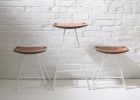 Roberts Bar Stools 30"H | Chairs by Tronk Design. Item made of wood with steel