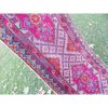 Vintage Hand Knotted Anatolian Purple Turkish Runner | Area Rug in Rugs by Vintage Pillows Store. Item made of cotton & fiber