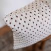 Mini Brown Embroidered Western Motif Lumbar Pillow 14x20 | Pillows by Vantage Design