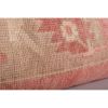 Extra Long Pink Turkish Carpet Rug Pillow Cover, Faded | Sham in Linens & Bedding by Vintage Pillows Store. Item made of cotton & fiber
