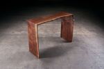 Black Walnut Waterfall Console | Console Table in Tables by Urban Lumber Co.. Item composed of wood