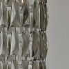 Alan Mizrahi KA1931 Smoke Crystal Maxi Pendant | Chandeliers by Alan Mizrahi Lighting Design