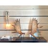 Moose Paddle Sculpture | Sculptures by Farmhaus + Co.. Item made of wood