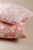 Blush Meadow Block Print Pillow | Pillows by Ninéh