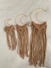 Macrame Moons | Macrame Wall Hanging in Wall Hangings by Rosie the Wanderer. Item composed of cotton and fiber