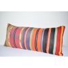 16" X 36" Queen Boho Woven Bedding Kilim Pillow Cover | Sham in Linens & Bedding by Vintage Pillows Store. Item made of cotton with fiber
