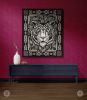 Essence - Maned Tiger Jacquard Woven Blanket | Linens & Bedding by Sean Martorana. Item composed of cotton