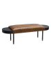 Zahara Leather Bench | Benches & Ottomans by Mango Furniture Co. Inc.