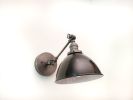 Adjustable Wall Light - Kitchen Shelves - Industrial Sconce | Sconces by Retro Steam Works. Item composed of metal compatible with industrial style