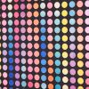 Three Hundred And Twenty Four Ombre Stripe Dots Painting, Black | Paintings by Amelia Coward