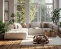 (L) Truffle Knot Ottoman | Benches & Ottomans by Knots Studio