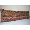 16" X 48" Handmade Organic Bench Pillow Cover | Sham in Linens & Bedding by Vintage Pillows Store. Item made of cotton