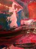 portrait in red | Oil And Acrylic Painting in Paintings by Eric Farache Artist