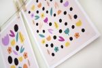 Polka Print Set | Prints by Leah Duncan. Item composed of paper in mid century modern or contemporary style