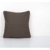 Anatolian Black Kilim Rug Pillow Cover, Vintage Square Handm | Cushion in Pillows by Vintage Pillows Store