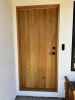 Oak Front Door | Furniture by Simon Silver Designs