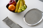 Hammered Tray | Serving Tray in Serveware by Rikan