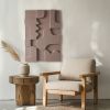 Modern Dimensional Wall Art - Abstract Geometric Sculpture - Plaster Painting - Textured Relief - Perfect Housewarming Gift | Wall Sculpture in Wall Hangings by Vaiva Art Atelier