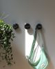 Sequence coat hook - Mercury | Hardware by Misewell