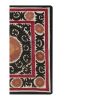 Suzani Wall Hanging Decor - Brown Suzani Table Cloth - Uzbek | Tablecloth in Linens & Bedding by Vintage Pillows Store