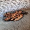 Smoke Epoxy Resin Coffee Table | Tables by Ironscustomwood. Item composed of wood and synthetic