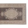 Vintage Wool Muted Turkish Ladik Konya Runner Rug | Area Rug in Rugs by Vintage Pillows Store. Item composed of cotton & fiber