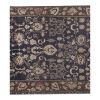 Handmade Floral Vintage Turkish Karapinar Rug 4'3''x7'2'' | Area Rug in Rugs by Vintage Pillows Store. Item composed of cotton and fiber
