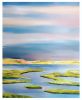 Marsh Ocean Dunes Sky | Prints by Neon Dunes by Lily Keller. Item made of canvas & paper