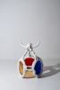 Sacred Bull - Stained Glass Vessel | Sculptures by Shawn Button