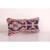 Vintage Muted Carpet Rug Bedding Pillow, Faded Ethnic Turkis | Cushion in Pillows by Vintage Pillows Store