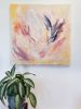 A Fire Within | 36 x 36 | Oil And Acrylic Painting in Paintings by Ella Friberg. Item composed of canvas