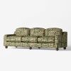 Lola Sofa Beaten Track Green | By Matthew Williamson | Work by District Loom