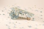Pebbles Powder Sand Circle Knob | Hardware by Windborne Studios. Item made of stone with glass