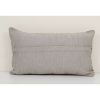10" x 18" Organic Minimalist Hemp Lumbar Pillow | Sham in Linens & Bedding by Vintage Pillows Store. Item made of fabric with fiber