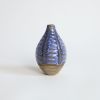 Basalt in Coral Blue | Vase in Vases & Vessels by by Alejandra Design. Item made of ceramic