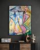 Love Is Love | Oil And Acrylic Painting in Paintings by Checa Art. Item made of canvas