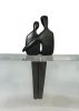 Close to Me sculpture in bronze | Sculptures by YENNY COCQ