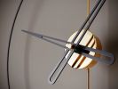 Pendulum Plus | Clock in Decorative Objects by MCLOCKS. Item composed of oak wood and steel