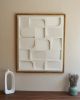 No. 104 Japandi Plaster Wall Relief - Scandinavian Neutral Decor | Decorative Objects by Joseph Aurelius