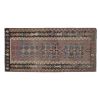Vintage Turkish Anatolian Purple Wool Room Size Kilim Rug | Runner Rug in Rugs by Vintage Pillows Store. Item made of wool with fiber