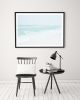 Minimalist ocean wall art, large 'Beach Spray' photograph | Photography by PappasBland. Item composed of paper compatible with minimalism and contemporary style