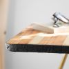 Tantric | Side Table in Tables by Formr. Item composed of wood and brass