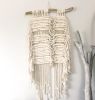 Marble Sun wall hanging | Macrame Wall Hanging in Wall Hangings by Lizzie DiSilvestro. Item made of cotton with fiber works with boho & coastal style