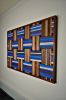 Grecian Weave | Wall Sculpture in Wall Hangings by StainsAndGrains. Item made of wood works with contemporary & industrial style