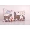 Suzani Horse Pillow Cover, Animal Pictorial Cotton on Cotton | Cushion in Pillows by Vintage Pillows Store