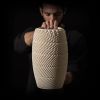 Dash, D - 0 0 0 1 | Vase in Vases & Vessels by BinaryCeramics. Item composed of ceramic compatible with art deco style