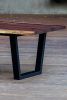 Live-Edge Walnut Industrial Table | Dining Table in Tables by Hazel Oak Farms. Item made of wood & steel